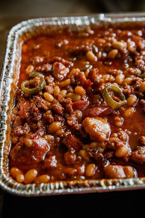 Spicy Cowboy Beans - Or Whatever You Do Prime Rib Recipe Easy, Leftover Prime Rib Recipes, Chicken Caesar Pasta Salad, Cowboy Beans, Pork N Beans, Easy Pasta Salad Recipe, Sweet And Spicy Sauce, Traeger Recipes, Pellet Grill Recipes