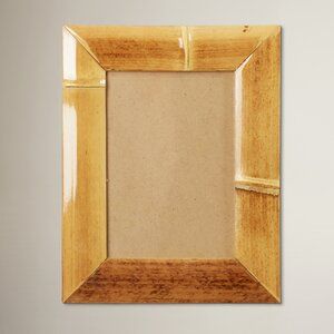 Bay Isle Home Whobrey Bamboo Picture Frame & Reviews | Wayfair Bamboo Picture Frames, Picture Frame Gallery, Bamboo Construction, Picture Frame Sizes, Picture Frame Designs, Metal Picture Frames, Collage Picture Frames, Picture Frame Sets, Wooden Picture Frames