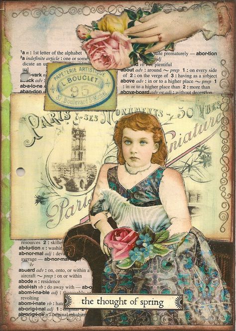 Gluebook Ideas, Masterboard Collage, Glue Journal, Vintage Journaling, Mary Green, Glue Books, Paper Collages, Composition Notebooks, Art Therapy Projects