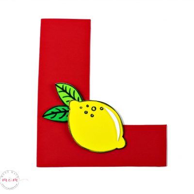 Letter of the Week Letter Craft! L is for Lemon L Is For Lemon, Letter L Craft, L Craft, Letter L Crafts, Letter Printables, Letter Craft, Letter Crafts, Kindergarten Learning Activities, Alphabet Crafts