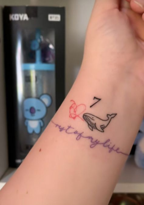 Rest Of My Life Bts Tattoo, Bts Butterfly Tattoo, 134340 Tattoo, K Pop Tattoo Ideas, Bts Minimalist Tattoo, Tattoo Bts, Bts Tattoo, Kpop Tattoos, Army Tattoos