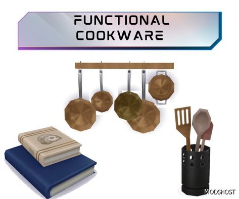 Download Functional Kitchen Appliances for Sims 4 at ModsHost NOW! Like my other functional cookbook, these appliances add the same functionality as ‘Nona’s cookbook’ from Home Chef Hustle. This is all basegame compatible and Home Chef Hustle is NOT required. These appliances do not add any new recipes. New Objects To find my functional appliances, go to: Kitchen > Appliances Or type in “cook” or ... #mods #gaming #sims4cc #objects #sims #videogames Cooking Grill, Mod Furniture, Best Mods, Functional Kitchen, Home Chef, Mole, Sims 4, New Recipes, From Home