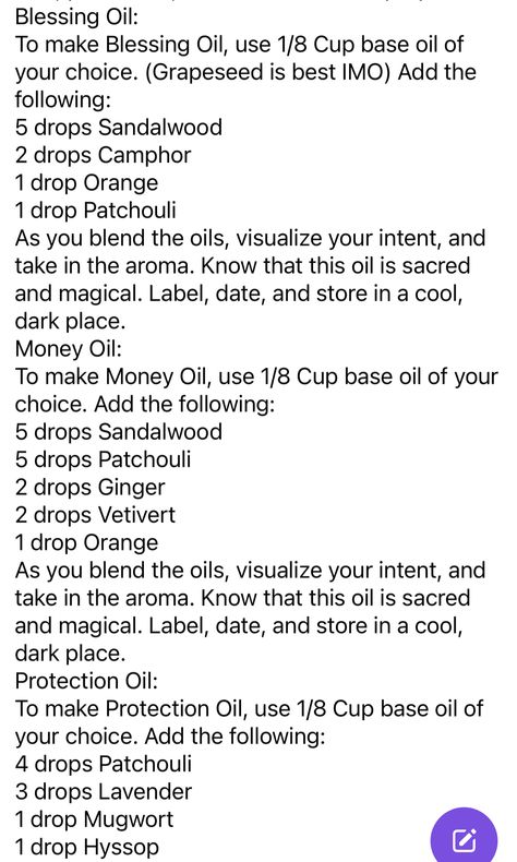 Witchy Oils, Hoodoo Witch, Magic Oil, Medicinal Herbs Garden, Witch Supplies, Spell Jars, Folk Magic, Herbs Garden, Witch Spell Book