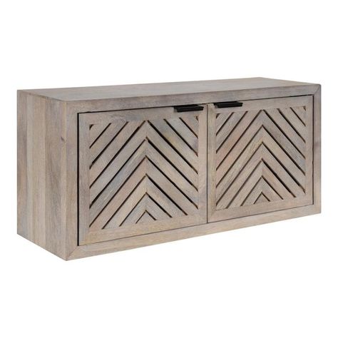 Kate and Laurel 10-in L x 14-in H x 10-in D Wood Wall Cabinet in the Wall Mounted Shelving department at Lowes.com Cubby Wall Shelf, Wood Wall Cabinet, Cubby Wall, Decorative Shelving, Modern Storage Cabinet, Cabinet With Doors, Wood Wall Shelf, Accent Doors, Modern Storage