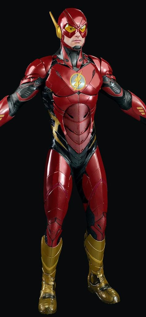 Flash Costume Design, The Flash Cosplay, Flash Suit Design, Flash Concept Art, Flash Redesign, The Flash Suit, Speedster Superhero, Flash Suit, Berry Allen