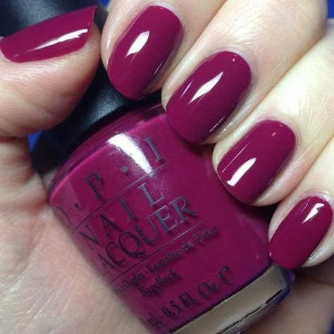 OPI Miami Beet, #OPINails Opi Manicure, Nail Christmas, Colors Chart, Opi Polish, Nails Elegant, Ultra Beauty, Nails Dark, Nails Opi, Gel Colors