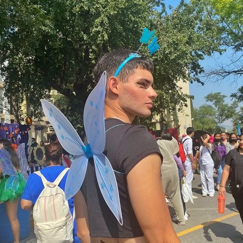 Guy Fairy Costume, Fairy Costume Men, Male Fairy Costume, Fantasy Moodboard, Male Fairy, Fairy Boy, Fairy Theme, Fairy Halloween Costumes, Inspo Fits