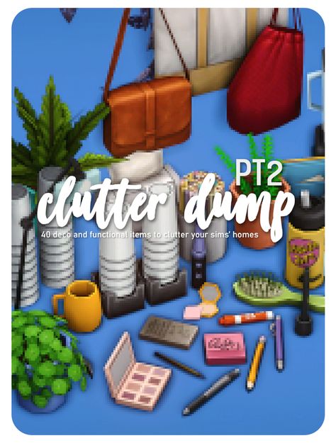 clutter dump pt2; 40 more deco clutter items 📔 | simkoos on Patreon Sims 4 Cc Gamer Room, Sims 4 Mm Clutter, Sims Wall Decor Cc, Sims 4 Build Cc Bedroom, Sims4 Decor Cc, Sims 4 Kids Furniture Cc, Sims 4 Dorm Cc, The Sims 4 Pack, Sims Rooms