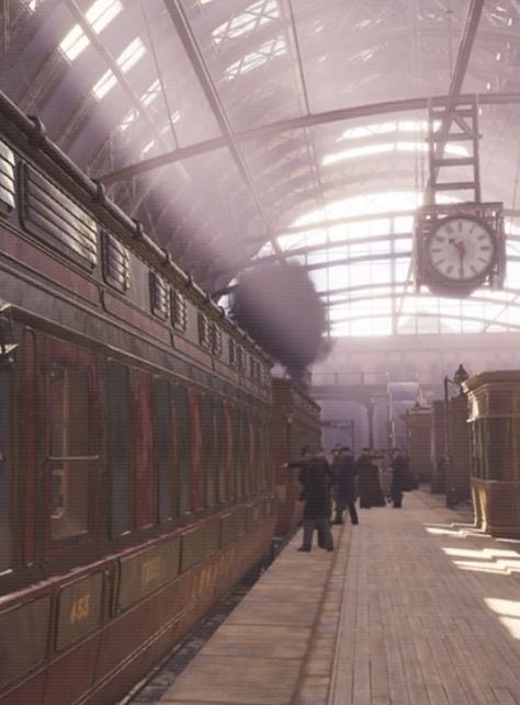 Steam Train Interior, Victorian Era City, Victorian Train Station, Mina Murray, 1950s Aesthetic, Ac Syndicate, Anastasia Broadway, Steampunk Elements, St Pancras Station