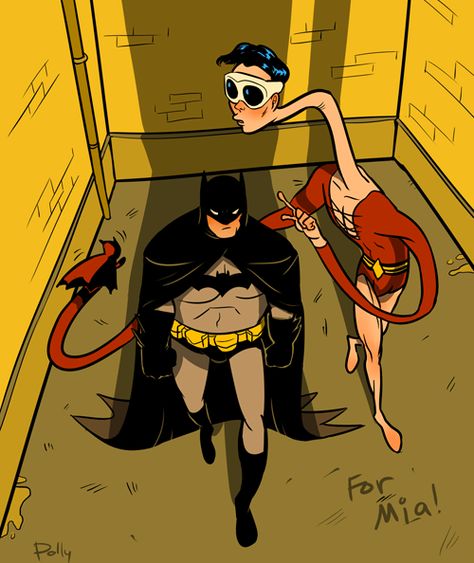 plastic man and bats for mia by PollyGuo.deviantart.com on @deviantART #tdkr Plastic Man Dc, Justice Society, Justice Society Of America, Plastic Man, Dc Icons, Justice League Of America, Batman Vs, Dc Comic, Detective Comics