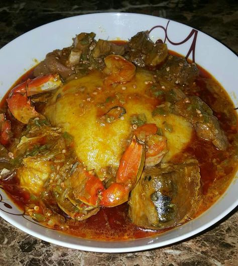 Nigerian Fufu, Kelewele Recipe, Ghana Foods, Bread And Egg, Okro Soup, Ghana Food, Liberian Food, Ghanaian Food, African Recipes Nigerian Food