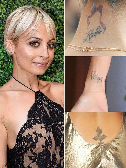 Celebrities Who Regret Their Tattoos Celeb Tattoos Women, Celeb Tattoos, Megan Fox Tattoo, Christina Hall, Angel Tattoo Designs, Skull Tattoo Design, Celtic Tattoos, Spine Tattoos, Blake Shelton