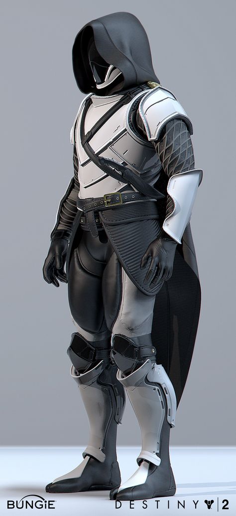 ArtStation - Destiny 2 IO "Gensym Knight" Hunter Gear, Roderick Weise Shin Armor, Leg Armor, Cayde 6, Futuristic Armour, Sci-fi Armor, Dragon Rpg, Destiny 2, Cloth Pads, Medieval Knight