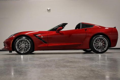 2014 CRYSTAL RED Corvette Coupe For Sale on UsedCorvettesForSale.com for more info & photos. 2015 Corvette Z06, Chevy Corvette For Sale, Used Corvettes For Sale, 2015 Corvette, Used Corvette, 2014 Corvette, C7 Stingray, Red Corvette, Corvette For Sale