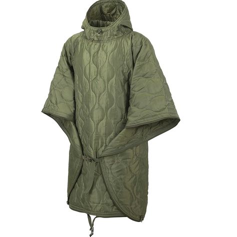 Outdoor camping multi-functional poncho liner hoodie woobie army blanket Poncho Liners, Military Poncho, Army Blanket, Poncho Raincoat, Climbing Backpack, Sleeping Bag Liner, Black Poncho, Blanket Poncho, Camouflage Colors