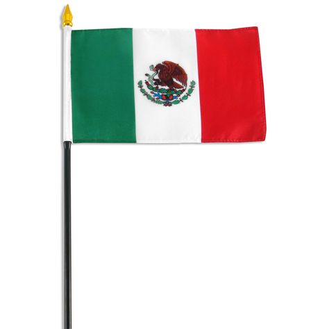 adding a small Mexican flag to the design will suggest that Mexican values are being eclipsed by 'American' ones Mexican Clipart, Small Library, Mexico Country, Aztec Symbols, Flag Store, International Flags, Flag Painting, Mexican Flag, Mexican Flags