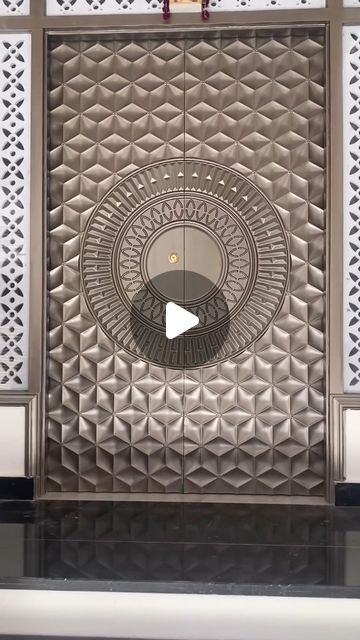 New door design Cnc Door Design, Carving Door Design, Main Door Design Photos, New Door Design, House Front Door Design, Door Design Photos, Cnc Art, Entrance Door Design, House Front Door