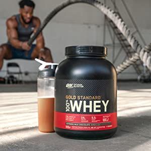 Packaging may vary - New look, with the same trusted quality Gold standard 100% whey blend – 24 grams blended protein consisting of whey protein isolate, whey protein concentrate, and whey peptides to support lean muscle mass. Any-time formula – Great before or after exercise, between meals, with a meal, or any time of day where you need extra protein in your nutrition Optimum Nutrition is the World's #1 Sports Nutrition Brand. Whey Gold Standard, Gluten Free Protein Powder, Gold Standard Whey Protein, Gold Standard Whey, Gym Photoshoot, Gluten Free Protein, 100 Whey Protein, Nutrition Branding, Best Protein Powder