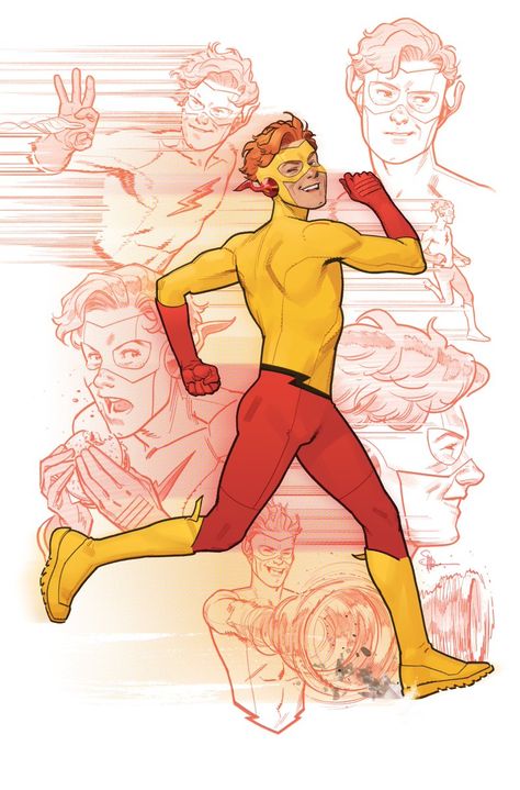 Doc Shaner, Flash Comics, Wally West, Worlds Finest, Kid Flash, Arte Dc Comics, Dc Comics Artwork, Comics Story, Detective Comics