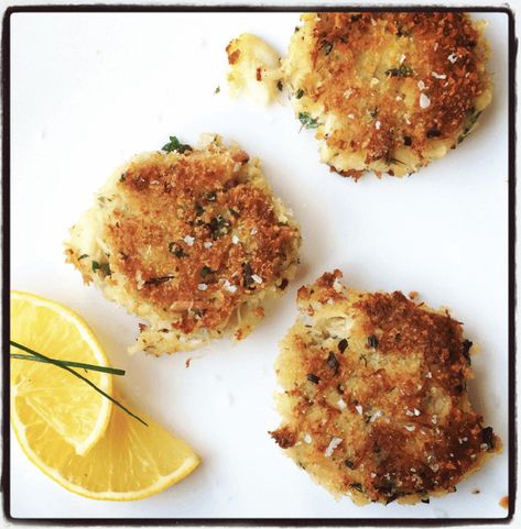 Dungeness Crab Cakes - Edible San Francisco Dungeness Crab Cakes Recipe, Frozen Crab Cakes, Dungeness Crab Cakes, Crab Cakes Recipe, Mini Crab Cakes, Cake Recipes At Home, Crab Cake Recipe, Crab Cake, Dungeness Crab