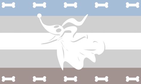 Ghost-Dog Kin Flag Dog Therian Flag, Kin Flags, Therian Flag, Dog Therian, Ghost Dog, Ghost, Flag, Dogs, Quick Saves