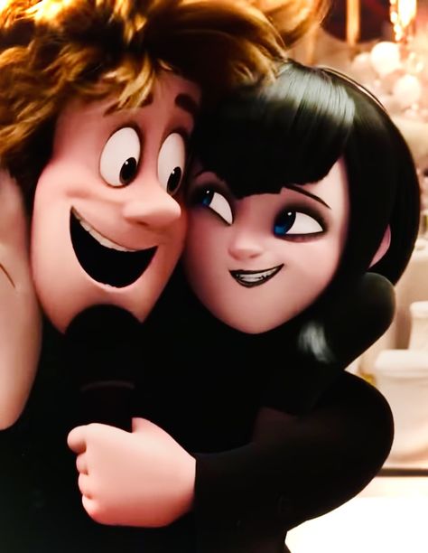 Mavis X Johnny, Mavis Y Johnny, Johnny Hotel Transylvania, Mavis And Johnny, Dracula Hotel Transylvania, Mavis Hotel Transylvania, Mavis Dracula, Halloween Coustumes, Disney Collage