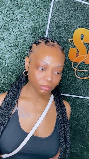 SlaybyNae🌺 on Instagram: "4 feed in extended locs 😍 #dmvhairstylist #dmvloctician #dmvlocs #atllocs #houstonlocs #locstylesforwomen #locbob #beautiful #explorepage #slaybynae🥰" Extended Locs Styles, 2 Braids With Locs, Extended Loc Ponytail, Extended Loc Styles Over Locs, Loc Braids Styles, Feed In Braids Over Locs, Extended Loc Styles, Extended Locs, Styles Over Locs