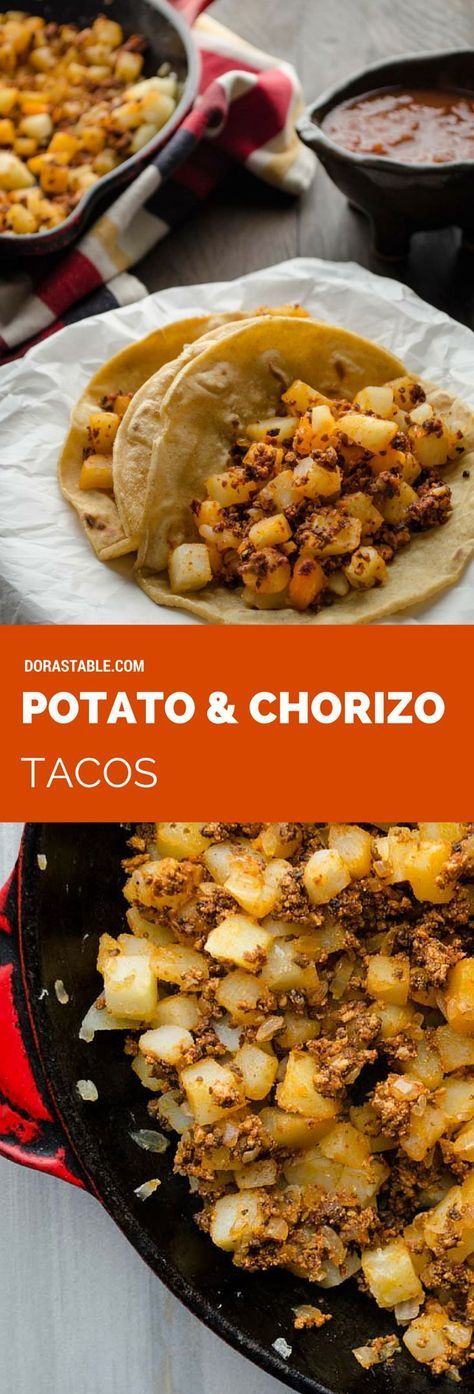 Mexican Potato Tacos Recipes, Gluten Free Chorizo Recipes, Vegan Chorizo Tacos, Soy Chorizo Tacos, Recipes With Soy Chorizo, Trader Joe’s Soy Chorizo Recipes, Soy Chorizo Recipes Trader Joes, Chorizo And Potato Tacos, Chorizo Tacos Recipes