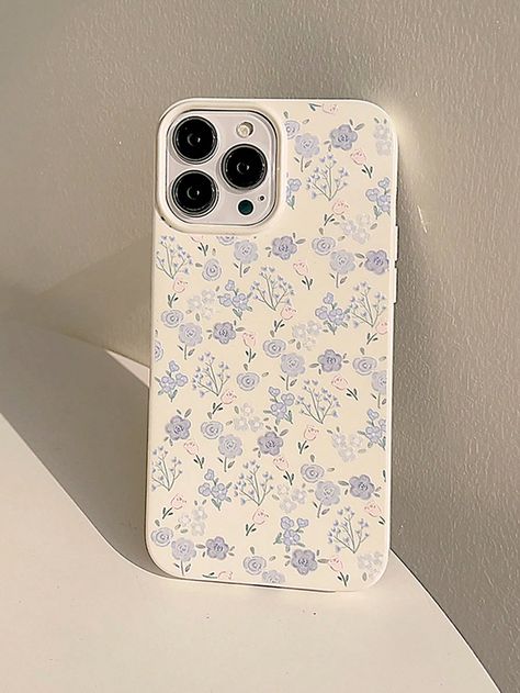 Gucadi Blue Purple Small Floral Phone Case Compatible With Iphone 15/15 Pro/15 Plus/15 Pro MaxI discovered amazing products on SHEIN.com, come check them out! Shein Phone Case Iphone 11, Cute Flower Phone Cases, Cute Floral Phone Cases, Asethic Phone Case, Cute Disney Phone Cases, Iphone 13 Cases Aesthetic, Cute Simple Phone Cases, Iphone 15 Cases, Cute Iphone Cases Aesthetic