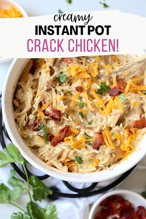 Dip For Chips, Making Sandwiches, Like Rice, Instant Pot Dinner Recipes, Frozen Chicken, Quick Dinner Recipes, Mashed Sweet Potatoes, Chicken Bacon, Pot Meals