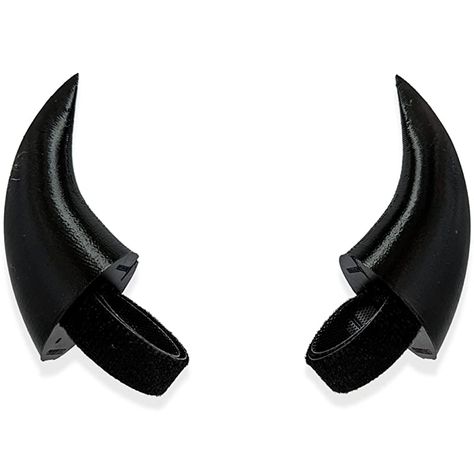 Amazon.com: BeamTeam3D Demon Horns for Headphones - Small Devil Headphone Attachment in Various Colors with Self Fastener - Cosplay Devil Ears for Gamers and Streamers (Set of 2) (Black) : Handmade Products Headphone Attachment, Demon Horns, Smartphone Gadget, Curated Outfit, Crochet Cord, Headphone Accessories, Gadget Gifts, Crochet Heart, Best Amazon