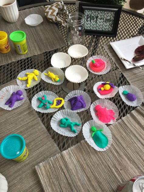 Baby shower game. Sculpt your best play-doh baby. Play Doh Baby, Baby Shower Game, Baby Shower Woodland, Play Doh, Baby Play, Shower Games, Baby Shower Games, Baby Shower Themes, Mens Fashion Casual