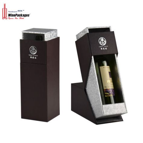 Bottle Packaging Design Boxes, Wine Box Design, Wine Box Packaging, Creative Label Design, Bottle Box Packaging, Packaging Design Creative, Wine Bottle Packaging, Wine Package, Wine Bottle Label Design