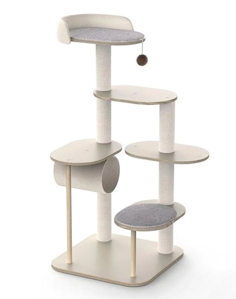 Cat Condo Diy, Unique Cat Trees, Cat Stand, Cat Gym, Cat Tree House, Diy Cat Tree, Modern Cat Tree, Cat Wall Furniture, Cat Towers