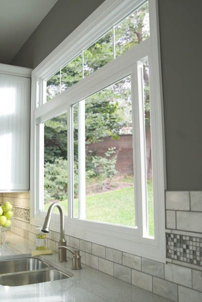 Sliding Windows Ideas Modern, Kitchen Window Treatments Over Sink Diy, Sliding Windows Kitchen, Kitchen Window Treatments Over Sink, Kitchen Window Ideas Modern, Kitchen Windows Above Sink Ideas, Kitchen Windows Above Sink, Window Above Kitchen Sink, Window Over Kitchen Sink