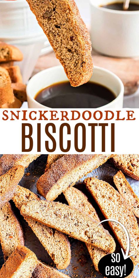 Apple Cinnamon Biscotti, Cinnamon Vanilla Biscotti, Fall Biscotti Flavors, Sugar Cookie Biscotti, Fall Biscotti Recipe, Holiday Biscotti Recipe, Sourdough Discard Biscotti, Fall Biscotti, Eggnog Biscotti Recipe