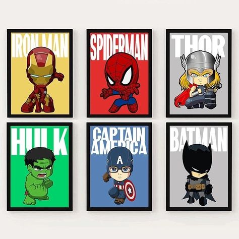 Avengers Canvas Painting, Iron Man Wall Art, Iron Man Kids, Leaves Coloring, Superhero Prints, Boys Bedroom Wall Art, Poster Marvel, Baby Marvel, Avengers Cartoon