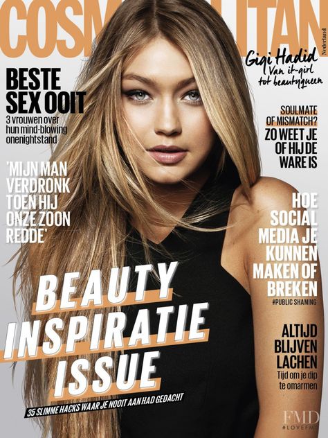 Cover of Cosmopolitan Netherlands with Gigi Hadid, May 2017 (ID:41916)| Magazines | The FMD #lovefmd Cosmopolitan Cover, Lineisy Montero, Cosmopolitan Magazine, Fashion Magazine Cover, Instyle Magazine, Fashion Cover, Gisele Bündchen, Vogue Covers, Women Magazines