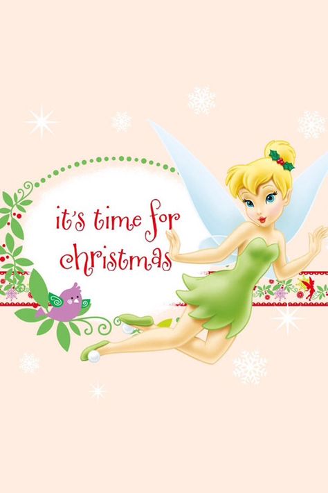 Tinkerbell Christmas, Christmas Wallpaper Iphone, Merry X'mas, Happy New Year 2014, Tinkerbell And Friends, Disney Images, Holiday Wallpaper, Wallpaper Iphone Christmas, Wallpaper Iphone Disney