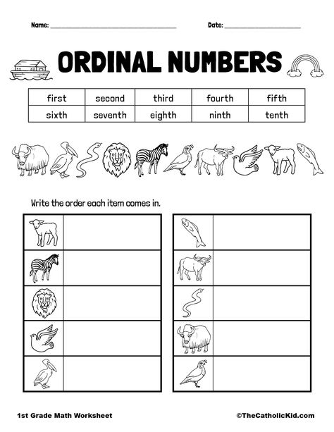 Ordinals Worksheet For Kindergarten, Ordinal Numbers Activities Kindergarten, Ordinal Numbers Activities 2nd Grade, Ordinal Numbers Worksheets For Grade 1, Ordinal Numbers Worksheets Grade 2, Ordinal Numbers Worksheets Kindergarten, Ordinal Numbers Activities, Worksheet For 1st Grade, Ordinal Number Activities