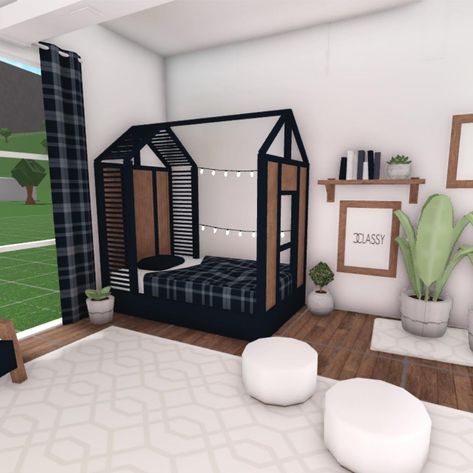 Bloxburg 5 Bedroom House Layout, Bloxburg Boys Bedroom, Boy Room Bloxburg, Modern Bloxburg House Ideas 2 Floor Layout, Kids Bedroom Bloxburg, Bloxburg Boy Bedroom, Blocksburg Codes, Bloxburg Bedroom Ideas, Bloxburg Bedroom