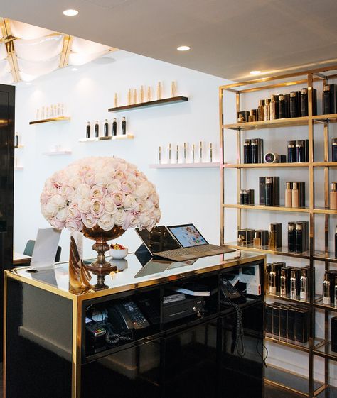 Show Beauty. Show Dry. Blow Dry Salon. London Blow Dry Bar. Roses. Luxury Haircare. Hair Salon Interior Design, Tamara Ecclestone, Roses Luxury, Nail Salon Interior Design, Nail Salon Interior, Nyc Interior Design, Hair Salon Design, Los Angeles Interior Design, Hair Salon Interior