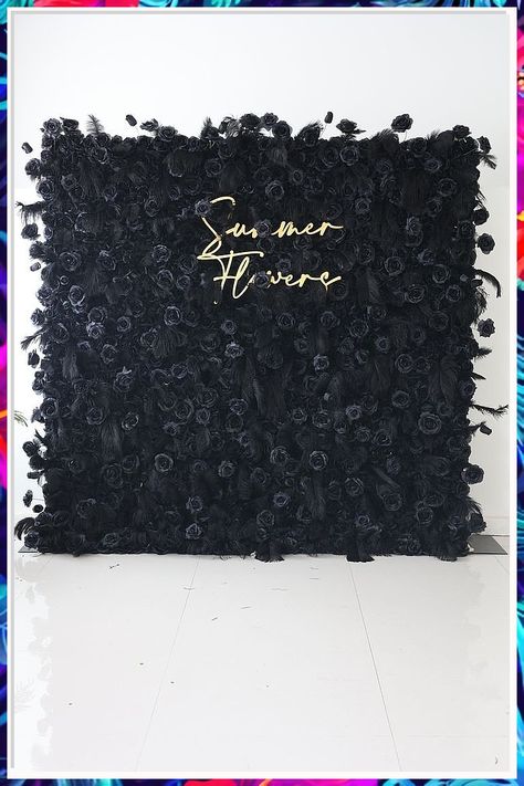 Looking for the perfect black wedding backdrop ideas to make your special day unforgettable? Check out these 8 stunning options that will add elegance and sophistication to your wedding decor. Whether you prefer a modern geometric design or a classic floral arrangement, these black backdrops will surely make a statement on your big day. Find the perfect backdrop to complement your wedding theme and create a beautiful atmosphere for your ceremony or reception. Black Backdrop Wedding, Black Wedding Backdrop, Wedding Backdrop Ideas, Black Backdrop, Backdrop Wedding, Backdrop Ideas, Black Backdrops, Womens Wedding Bands, Black Wedding