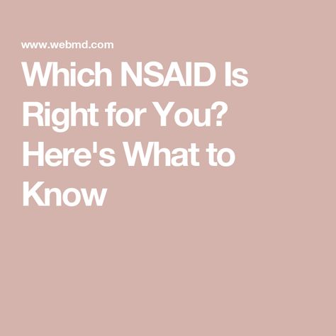 Which NSAID Is Right for You? Here's What to Know Heads Or Tails, Stomach Ulcers, Cleveland Clinic, Alternative Therapies, Abdominal Pain, Nerve Pain, Cardiovascular Disease, Health Articles, Health Risks