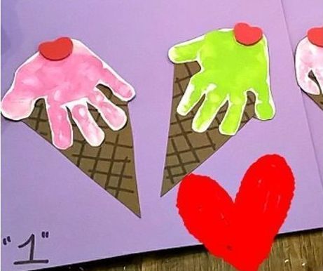 Ice Cream Diy, Summer Crafts For Toddlers, Summer Preschool Crafts, June Crafts, Ice Cream Crafts, August Crafts, Summer Arts And Crafts, Summer Art Projects, Art Activities For Toddlers