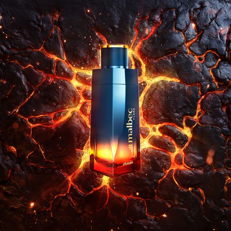 Malbec Flame on Behance Creative Company, Big Photo, Malbec, Zbrush, Lava Lamp, The Professional, Rio De Janeiro, Fragrances Perfume, Perfume Bottles