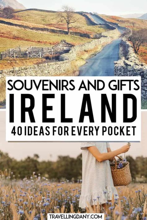 Are you looking for the best souvenir from Ireland? Here you can ind 40 awesome souvenir ideas from Ireland so you won't miss anything! Find the best souvenirs: claddagh ring, Irish whiskey, Irish clothing, cheap gifts and more! Best Irish Souvenirs, Best Souvenirs From Ireland, Traveling Ireland, Ireland 2023, Ireland Souvenirs, Irish Things, Souvenir Ideas, Irish Clothing, Best Souvenirs