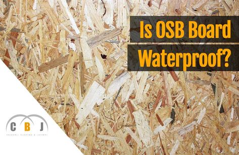 Is OSB Board Waterproof? Oriented strand board is a popular alternative to plywood but is it waterproof? Find out in this article about the versatile construction material. Osb Plywood, Strand Board, Osb Board, Oriented Strand Board, House Storage, Plywood Board, Custom Cabinet, Timber Construction, Roof Deck