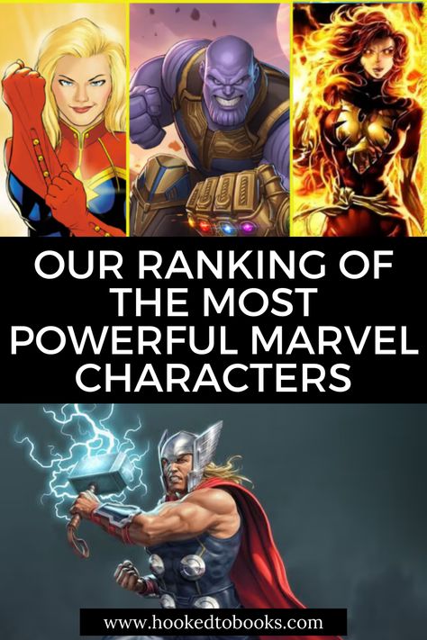 The Marvel Universe is home to more than 7,000 larger-than-life characters. Amongst this collection of superheroes, villains, and monsters, there are some supremely powerful beings. But in a Marvel war who would win? We put together a list of the top 10 most powerful Marvel characters List Of Marvel Characters, Marvel Universe Characters, Who Would Win, Marvel Superheroes, Marvel Characters, Marvel Universe, Most Powerful, Memes Quotes, Writing Tips