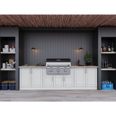 Kitchen Cabinet Island, Outdoor Cabinetry, Outdoor Kitchen Cabinet, Cabinet Island, Kitchen Set Cabinet, Modular Outdoor Kitchens, Kitchen Island Cabinets, Living Pool, Semi Custom Cabinets